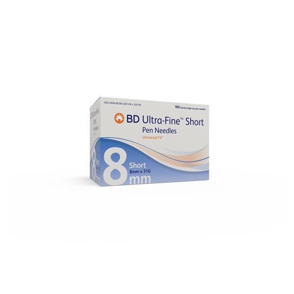 Ultra-Fine III Insulin Pen Needle 31gx1/3" Conventional 12Bx/ca