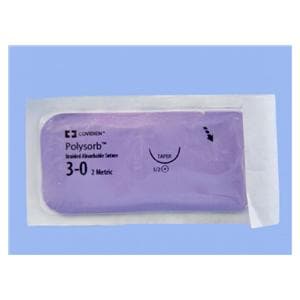 Polysorb Suture 3-0 30" Polyester Braid GS-23 Violet 36/Ca