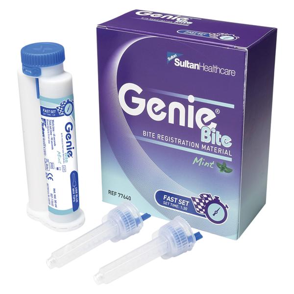 Genie Bite Bite Registration 50 mL Fast Set (90 Seconds) Mint Crtrdg Pkg 2/Pk