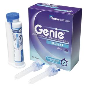 Genie Impression Material Std St 50 mL Regular Body Berry Cartridge Package 2/Pk