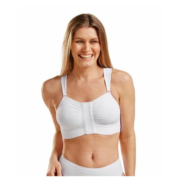 CareFix Bella Post-Op Bra Large White