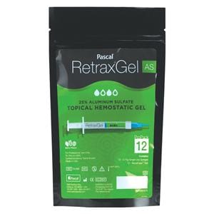 Retrax 25% Aluminum Sulfate Gel 0.75 Gm Pro Pack 12 Syringe Kit 12/Pk