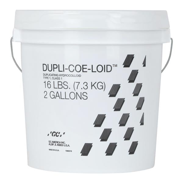 Dupli-COE-Loid Duplicating Material Hydrocolloid 2GalPail