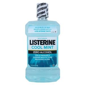 Listerine Zero Clean Mint Mouthwash 1.5 Liter 6/Ca