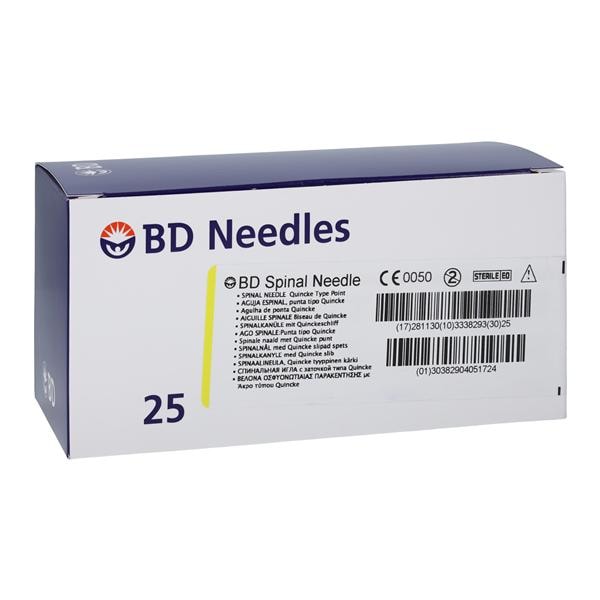 Quincke Spinal Needle 20g 3", 4 BX/CA