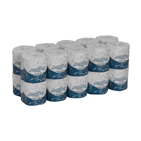 Angel Soft Ultra Bathroom Tissue White 2 Ply 20/Ca