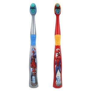 Oral B Stages Toothbrush Spider Man 3+ Years Compact Soft 6/Bx, 12 BX/CA