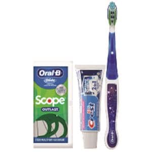 Crest Oral-B Toothbrush 6+ years Bundle 72/Ca