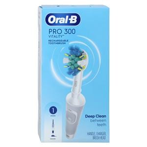 Oral-B Pro 300 Vitality FlossAction Rechargeable Electric  Toothbrush Ea