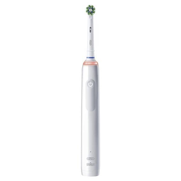 Oral B Smart 1500 Rechargeable Electric  Toothbrush White 3/Ca