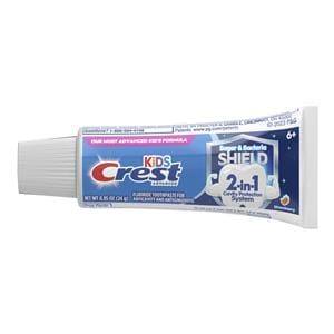 Crest Kids Enamel + Cavity Toothpaste 6+ years 0.85 oz Strawberry 72/Ca