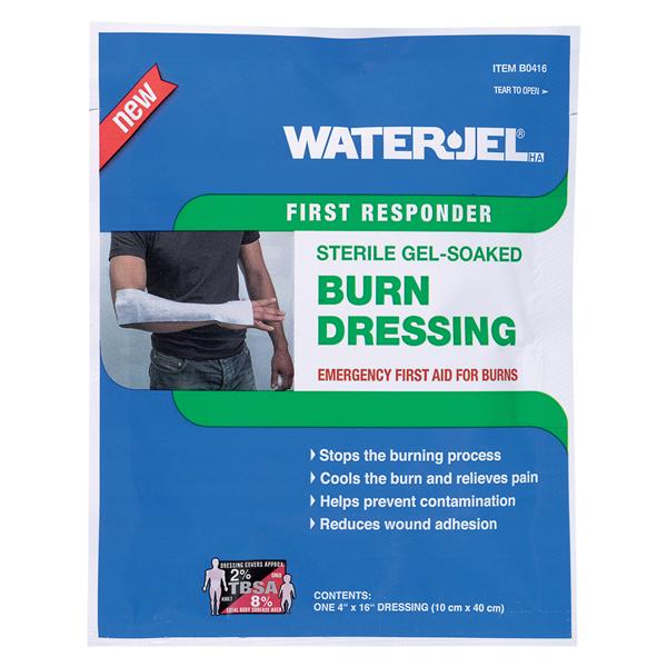 Water-Jel Gel Burn Dressing 4x16" Sterile White