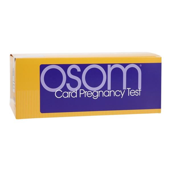 OSOM hCG: Human Chorionic Gonadotropin Pregnancy Test Kit CLIA Waived 25/Bx