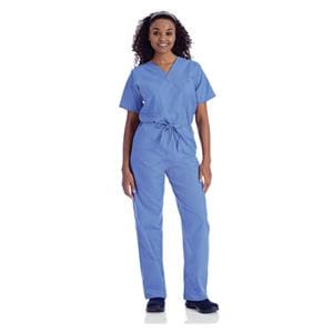 Scrub Pant 2 Pockets X-Small Ceil Blue Unisex Ea