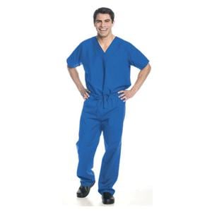 Scrub Pant 2 Pockets X-Small Royal Blue Unisex Ea