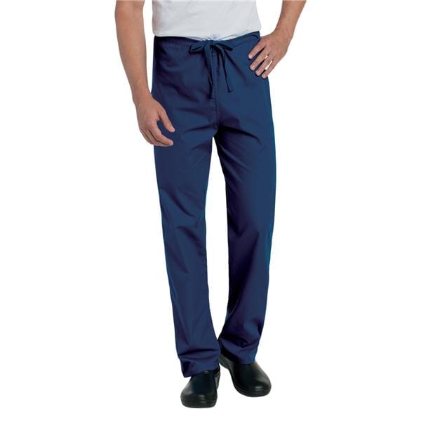 Scrub Pant 2 Pockets 3X Large Navy Unisex Ea