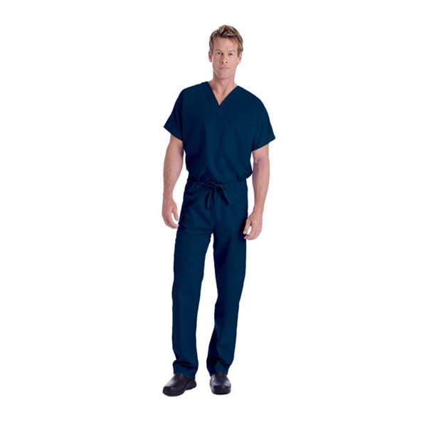 Scrub Pant 2 Pockets 5X Large Navy Unisex Ea