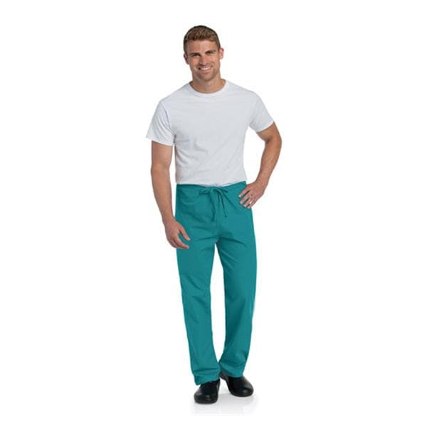 Scrub Pant 2 Pockets X-Small Teal Unisex Ea