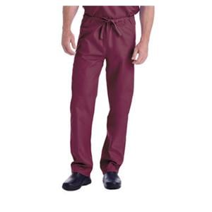 Scrub Pant 2 Pockets Small Wine Unisex Ea