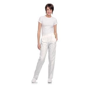 Scrub Pant 2 Pockets 3X Large White Womens Ea