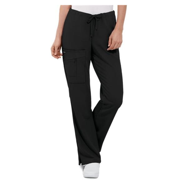 Jockey Scrub Pant 72% Plystr / 21% Rayon / 7% Spndx 4 Pkts Medium blck Womens Ea