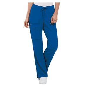 Jockey Scrub Pant 4 Pockets Medium Royal Blue Womens Ea