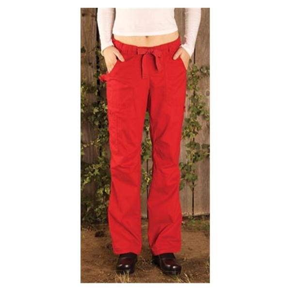 Scrub Pant 6 Pockets 2X Large Ruby Womens Ea