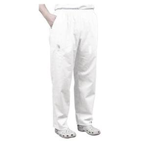 Fashion Seal Scrub Pant 65% Plstr/35% Ctn 4 Pockets X-Small White Unisex Ea