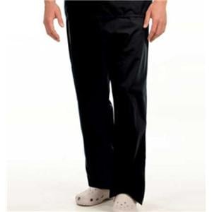 Scrub Pant 1 Pocket X-Small Black Unisex Ea