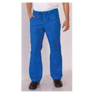 Scrub Pant Multiple Pockets Small Royal Blue Mens Ea