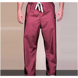 Scrub Pant 1 Pocket Large Cranberry Unisex Ea