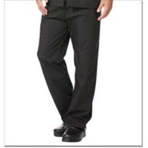 Scrub Pant 1 Pocket X-Large Black Unisex EA