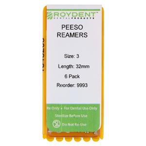 Peeso Reamer 32 mm Size 3 6/Bx