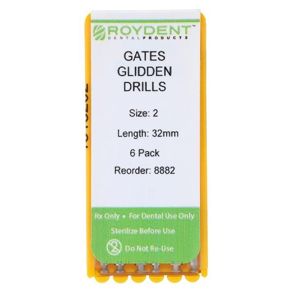 Gates Glidden Drill 32 mm Size 2 6/Bx