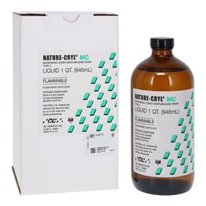 Nature-Cryl Denture Resin MC Acrylic Refill Heat Cure 32oz/Bt