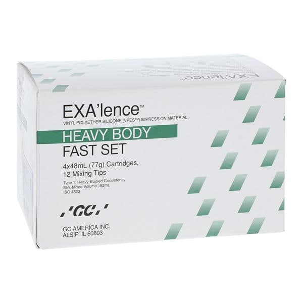 Exa'lence Impression Material Fast Set 48 mL Heavy Body Refill 4/Pk