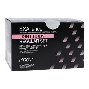 Exa'lence Impression Material Regular Set 48 mL Light Body Refill 4/Pk