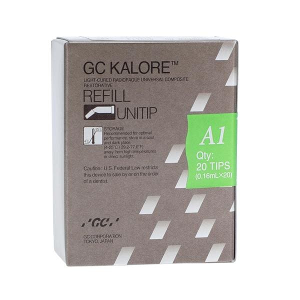 GC Kalore Universal Composite A1 Unitip Refill 20/Bx