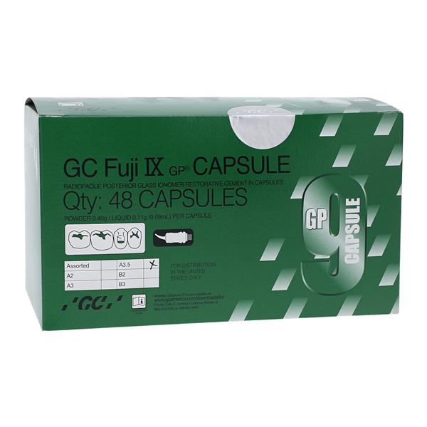 GC Fuji IX Glass Ionomer Capsule A3.5 Refill 48/Bx