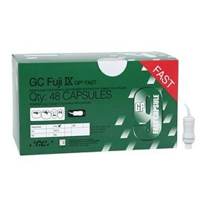 GC Fuji IX GP FAST Glass Ionomer Capsule A3 Refill 48/Bx