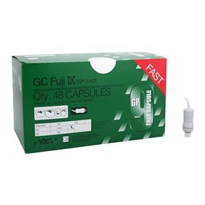 GC Fuji IX GP FAST Glass Ionomer Capsule A3.5 Refill 48/Bx