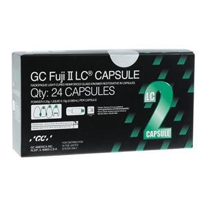 GC Fuji II LC Glass Ionomer Capsule Dark Assorted Refill Package 24/Bx