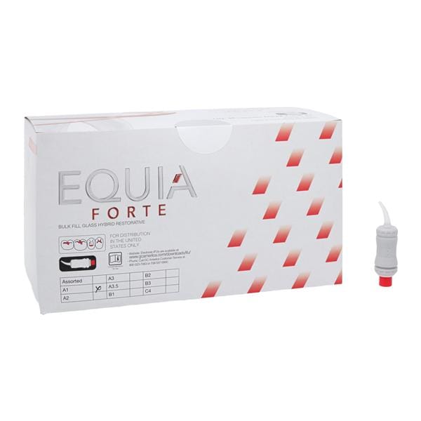 EQUIA Forte Fil Glass Ionomer Capsule A1 Refill 48/Bx