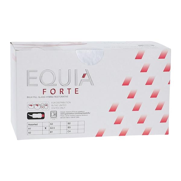 EQUIA Forte Fil Glass Ionomer Capsule A1 Refill 48/Bx