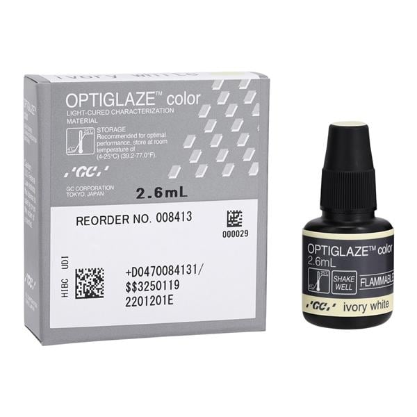 Optiglaze Color Light Cure Indirect Restorative Nano-Filled Ivory White 2.6mL/Bt