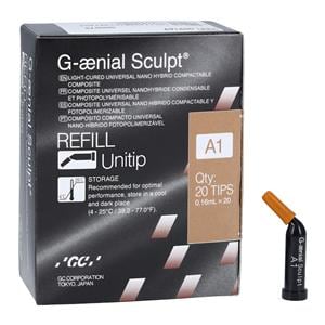 G-aenial Sculpt Universal Composite A1 Unitip Introductory Kit 20/Pk