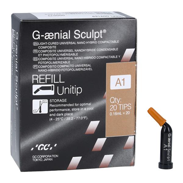 G-aenial Sculpt Universal Composite A1 Unitip Introductory Kit 20/Pk