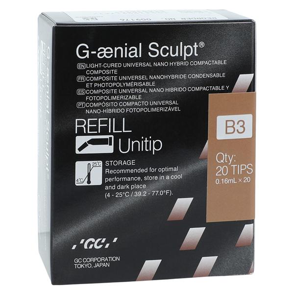 G-aenial Sculpt Universal Composite B3 Unitip Refill 20/Pk