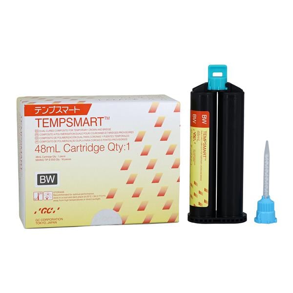 Tempsmart Temporary Material 48 mL Shade BW Cartridge Kit