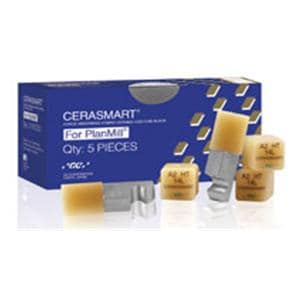 CERASMART LT Milling Blocks 14 Bleach For PlanMill 5/Pk